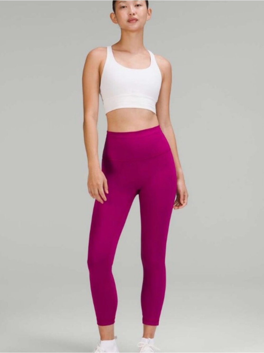 Lululemon Athletica Wunder Train High Rise Crop 23”